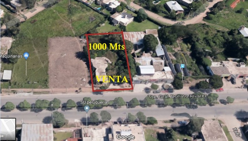 LOTE  SOBRE DONATO ALVAREZ 9600 APTO DESARROLLO COMERCIAL