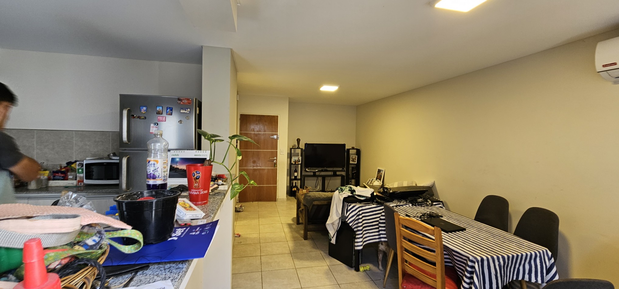 B° SAN MARTIN DEPTO EN VENTA 2 DORM CON BALCON CON ASADOR ORIENTACION FRENTE