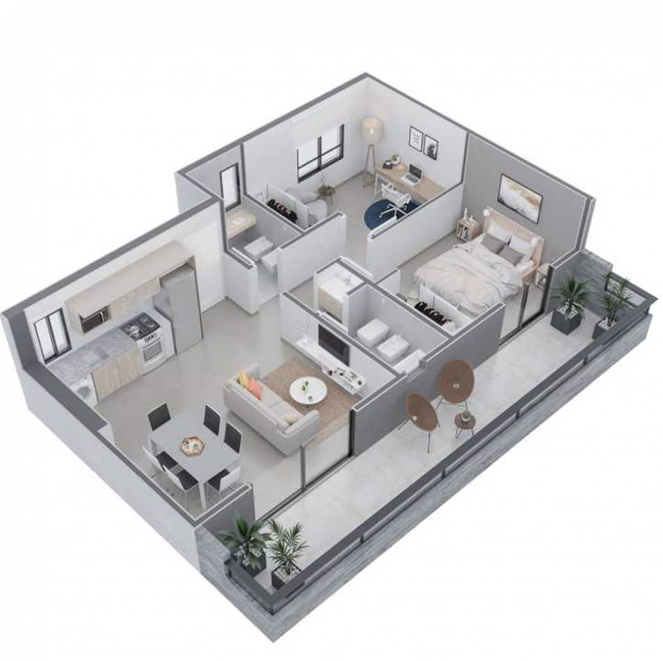 Nueva Cordoba dptos de 1 y 2 dorm c/financiacion EN POZO!!