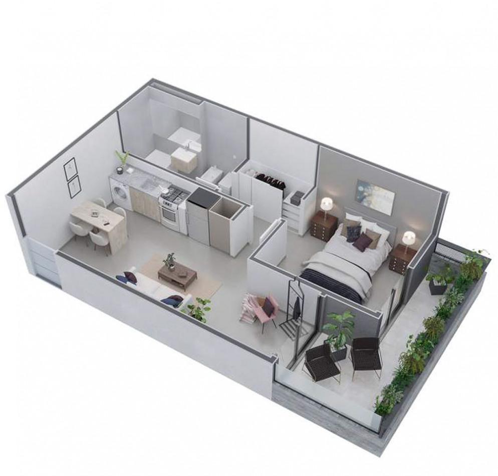 Nueva Cordoba dptos de 1 y 2 dorm c/financiacion EN POZO!!