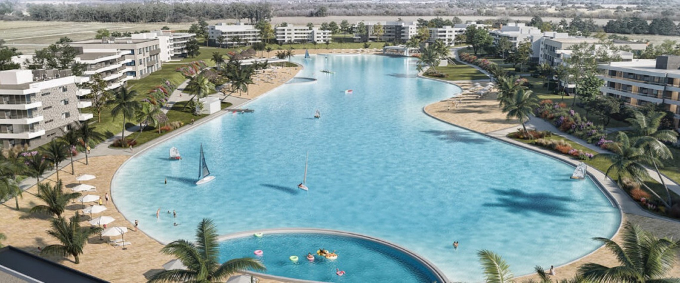 TERRENO ACQUAVISTA - MALAGUEÑO LOTE PREMIUM UNICO CON VISTA A LA LAGUNA, FRENTE A LA PLAYA!!