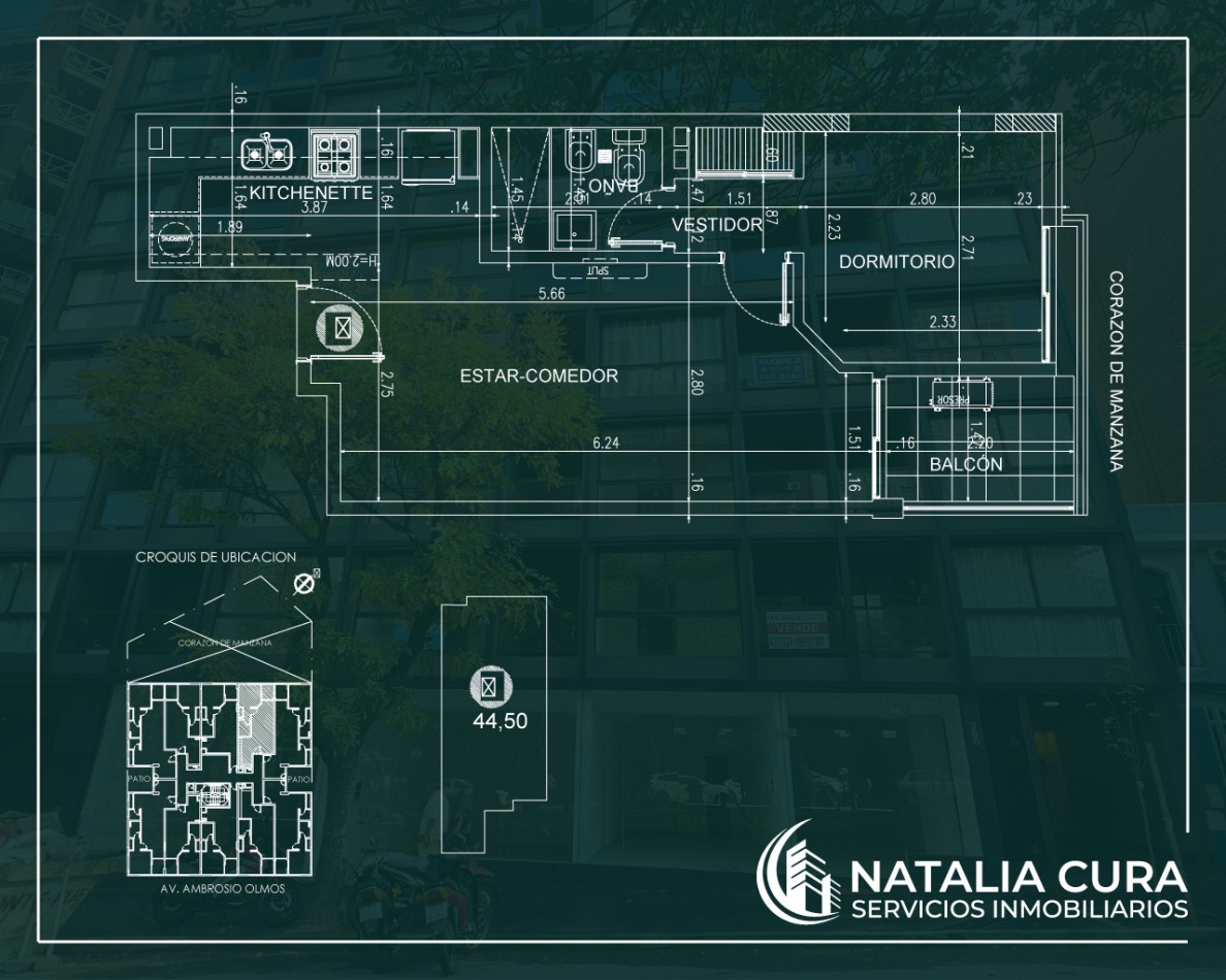 DEPARTAMENTO 1 DORM A ESTRENAR TORRE IGNEA 15 NVA CBA