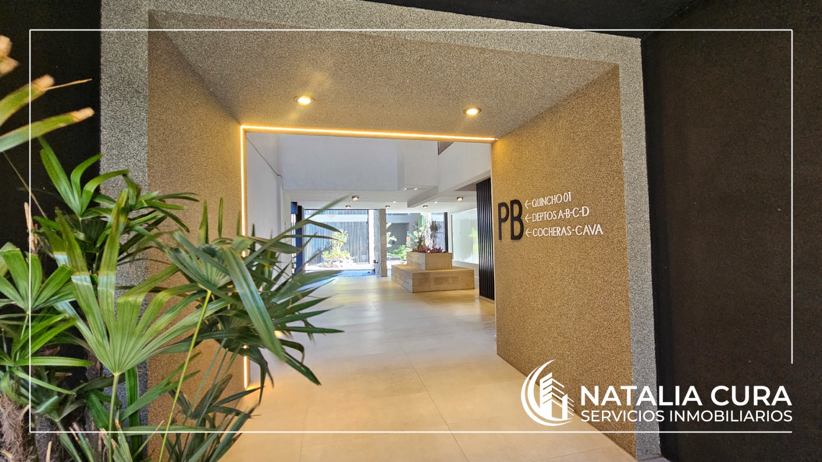 Departamento en Venta OKRA Barrio Jardin 1 Dorm+Cochera
