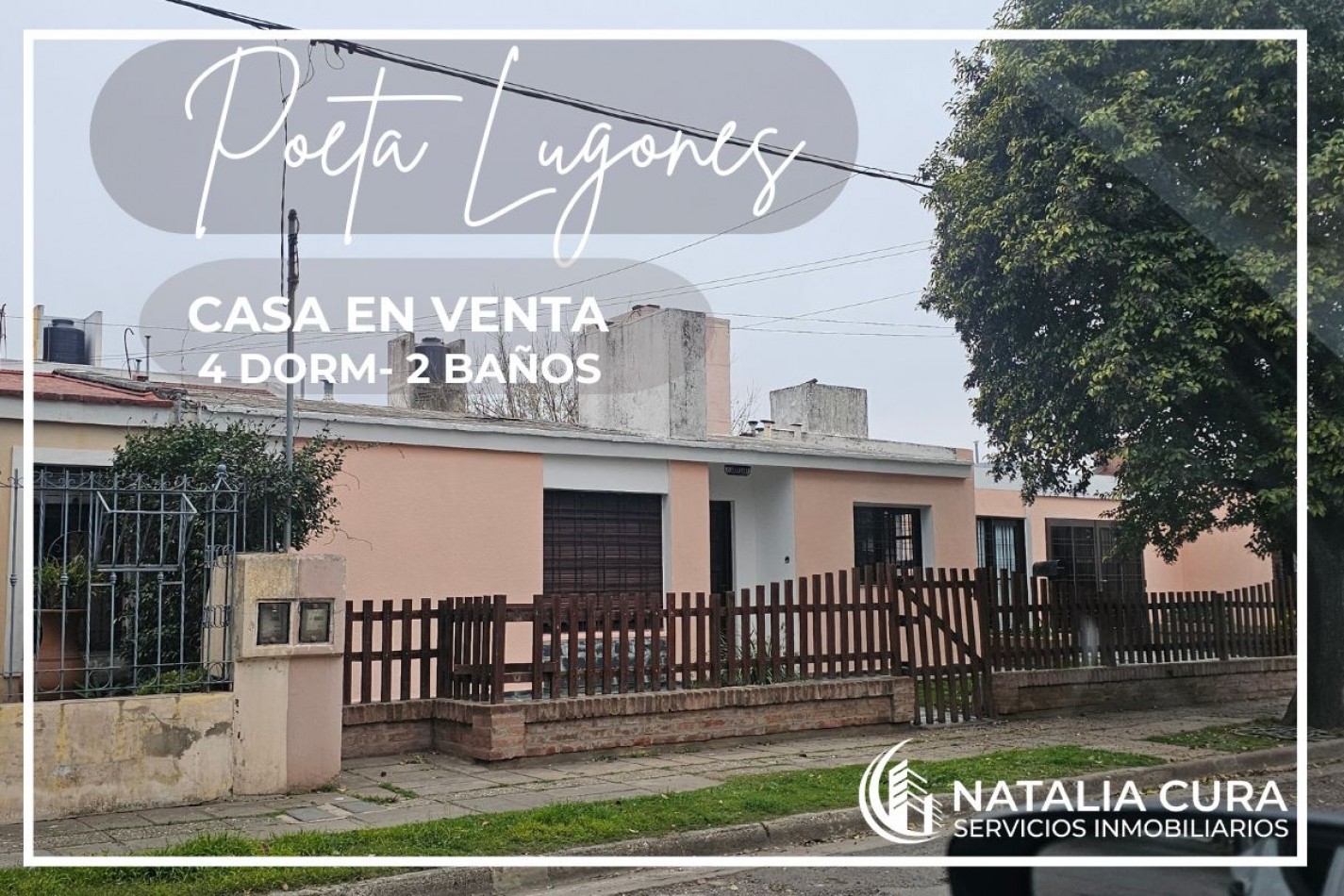 CASA EN VENTA - B° POETA LUGONES - IDEAL PARA MODERNIZAR