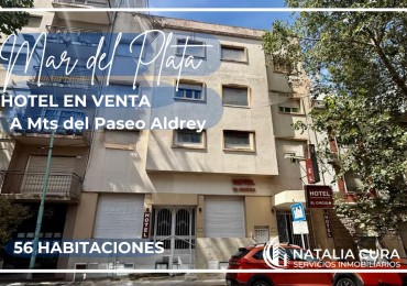 VENTA de Hotel Mar del Plata- Zona Aldrey 56 Habitaciones