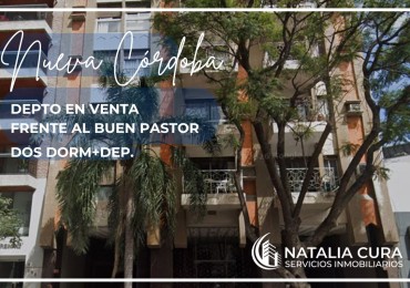 DEPTO NUEVA CORDOBA. FRENTE AL BUEN PASTOR : 2 DORM + DEP.