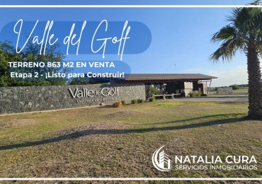 VENTA - Excelente Lote en Valle del Golf Etapa 2 - ¡Listo para Construir!