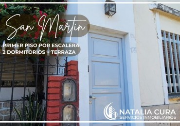 ¡Hermoso y Amplio Depto de 2 Dormitorios con Terraza en Barrio San Martin!