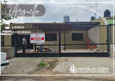 🚀 ¡CASA RECICLADA A NUEVO EN ARGUELLO! — A ESTRENAR Y CON EXCELENTE DISTRIBUCION